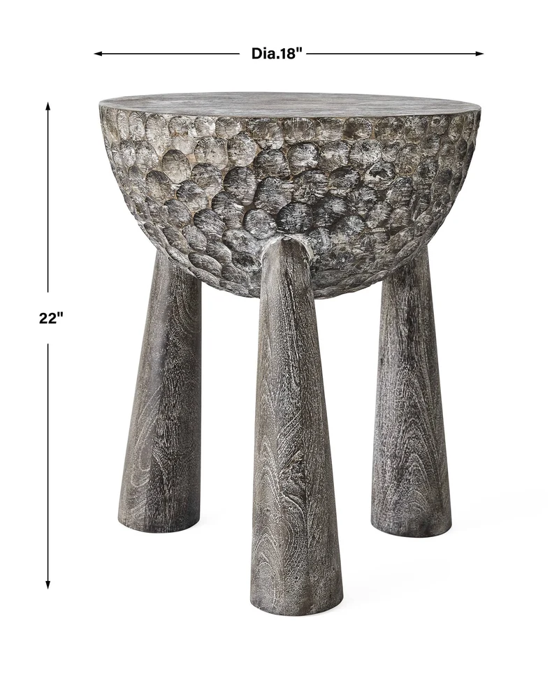 Kettledrum Accent Table