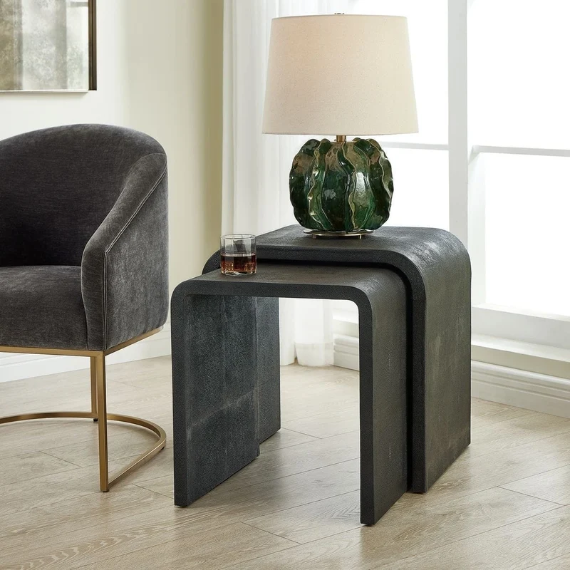 Interpose Nesting Side Table Set of 2