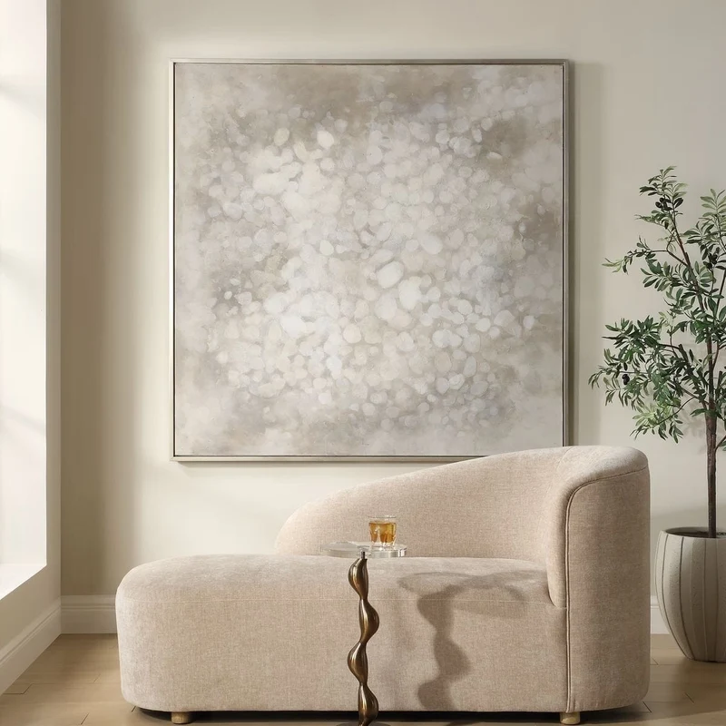 Out Of Focus Framed Abstract Art