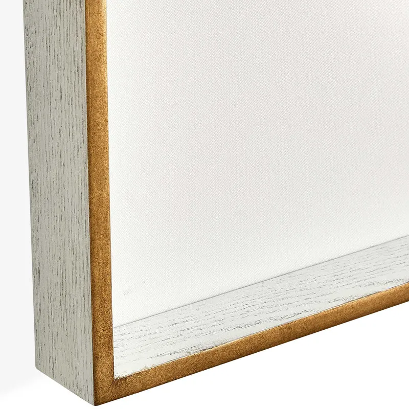 Outer World Garnet Framed Canvas