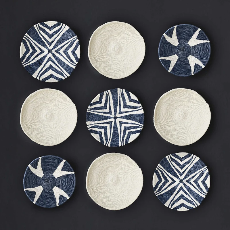 Legacy Basket Wall-Mounted Ceramic Bowl in White