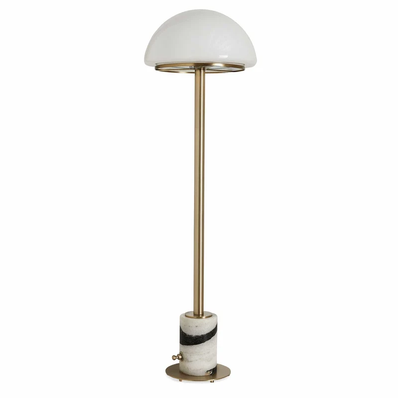 Mushroom Buffet Lamp - Panda Marble