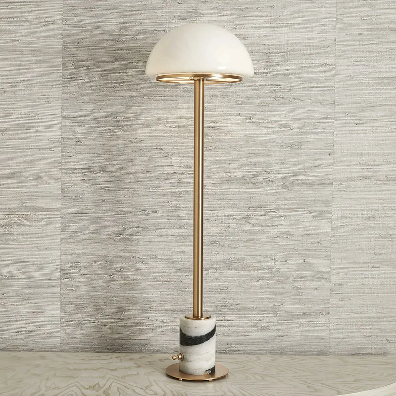 Mushroom Buffet Lamp - Panda Marble