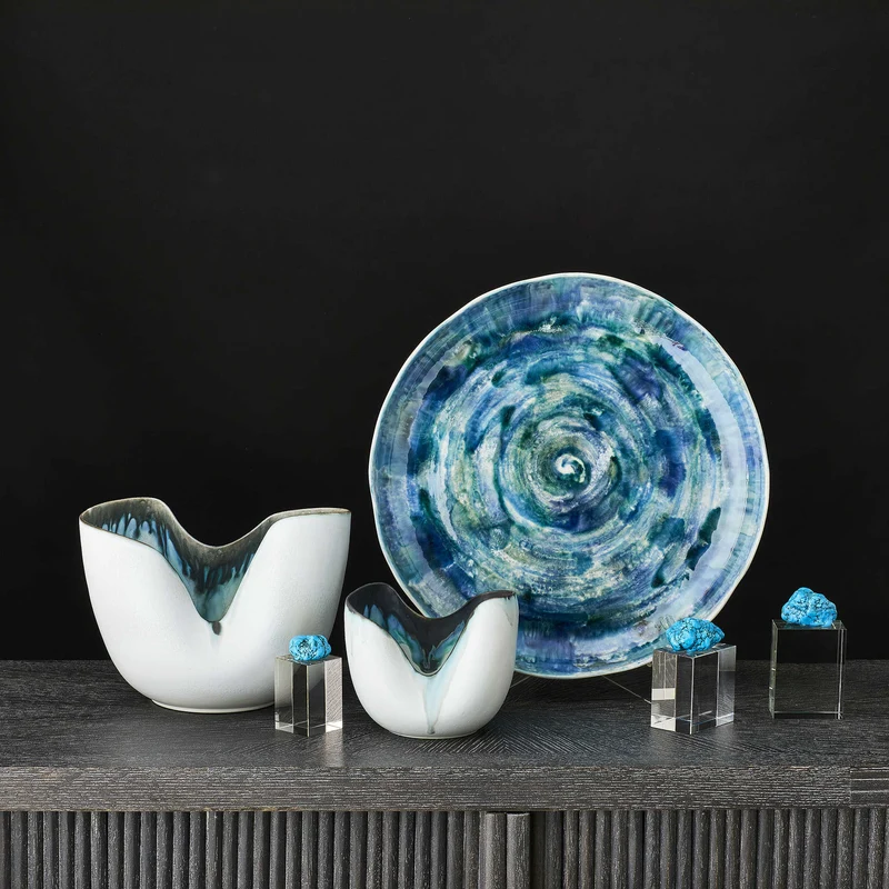 Indigo Vase - Medium