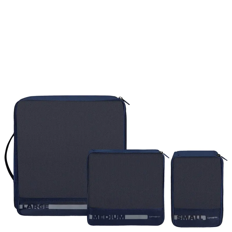 Samsonite Pack-Sized - Bolsa de viaje 3 piezas (navy)