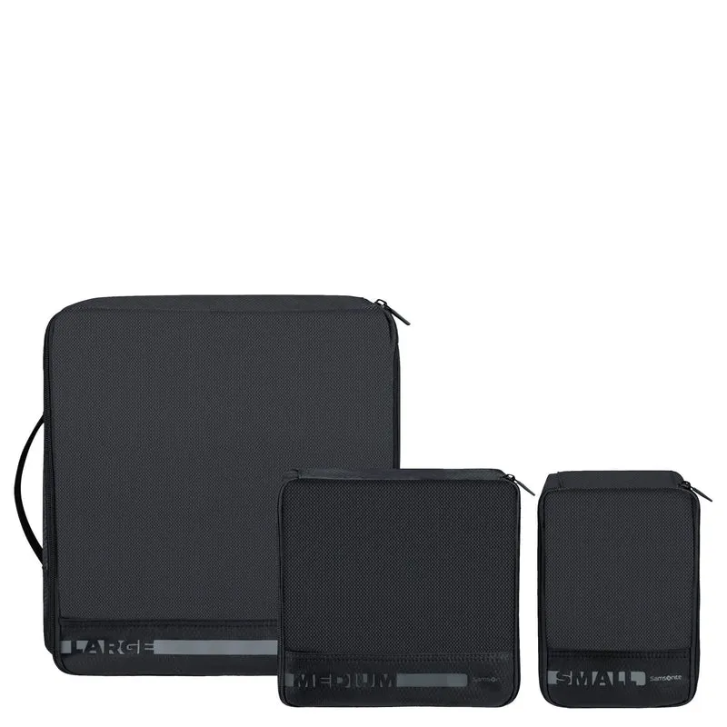 Samsonite Pack-Sized - Bolsa de viaje 3 piezas (negro)