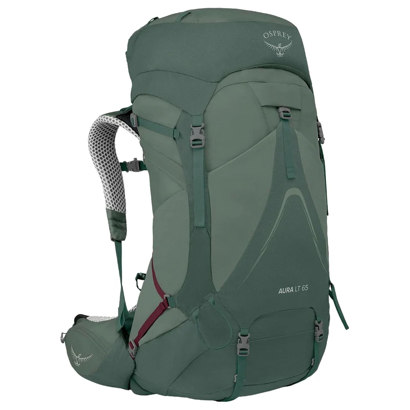 Osprey Aura AG LT 65 WXS/S - Mochila de trekking 78 cm (koseret/darjeeling spring green)