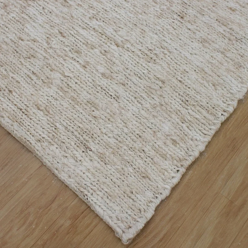 Makula Rug in Ivory Jute - 183 x 274 cm