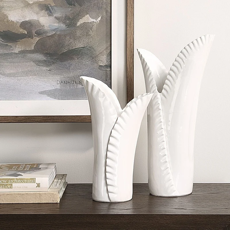 Leafscape Vases Set of 2