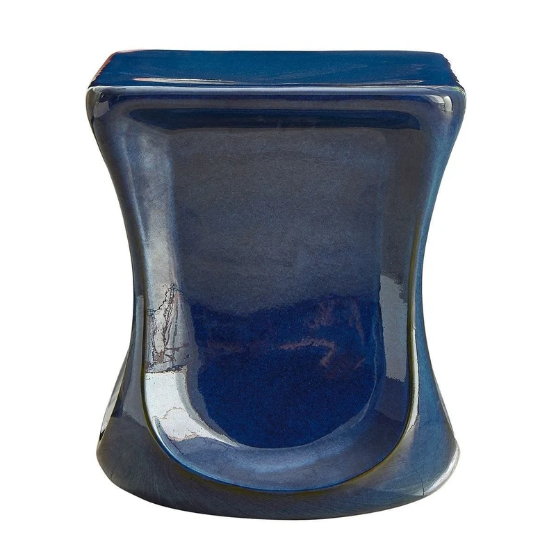 Kaz Deep Blue Garden Stool