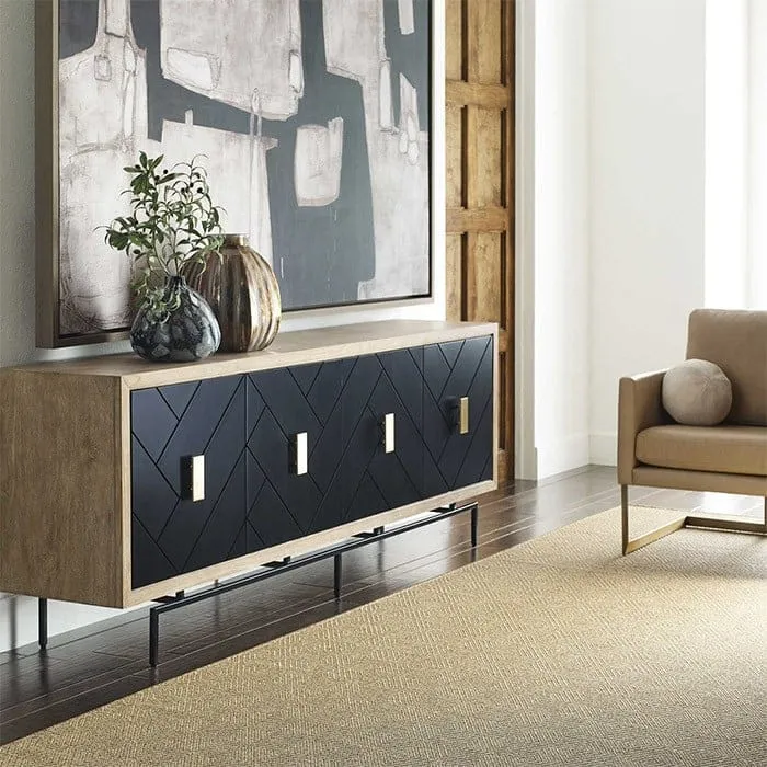 Maize Diamond Rug in Burnt Umber - 274 x 366cm