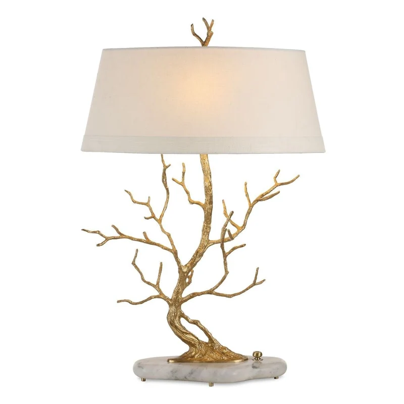 Golden Chestnut Table Lamp