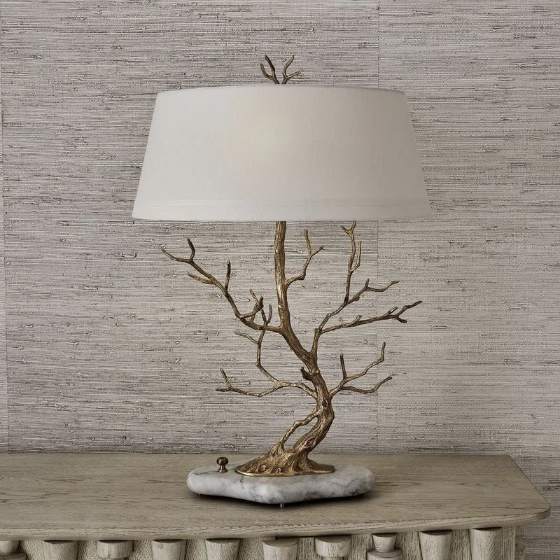 Golden Chestnut Table Lamp