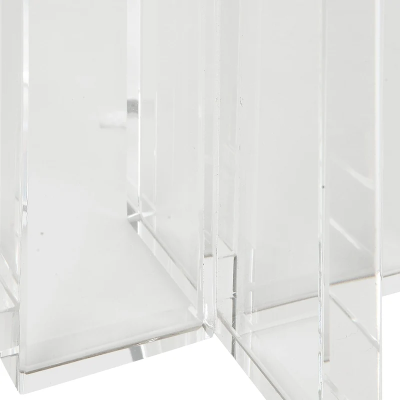 Crystal Pillar Candleholders, Set/2