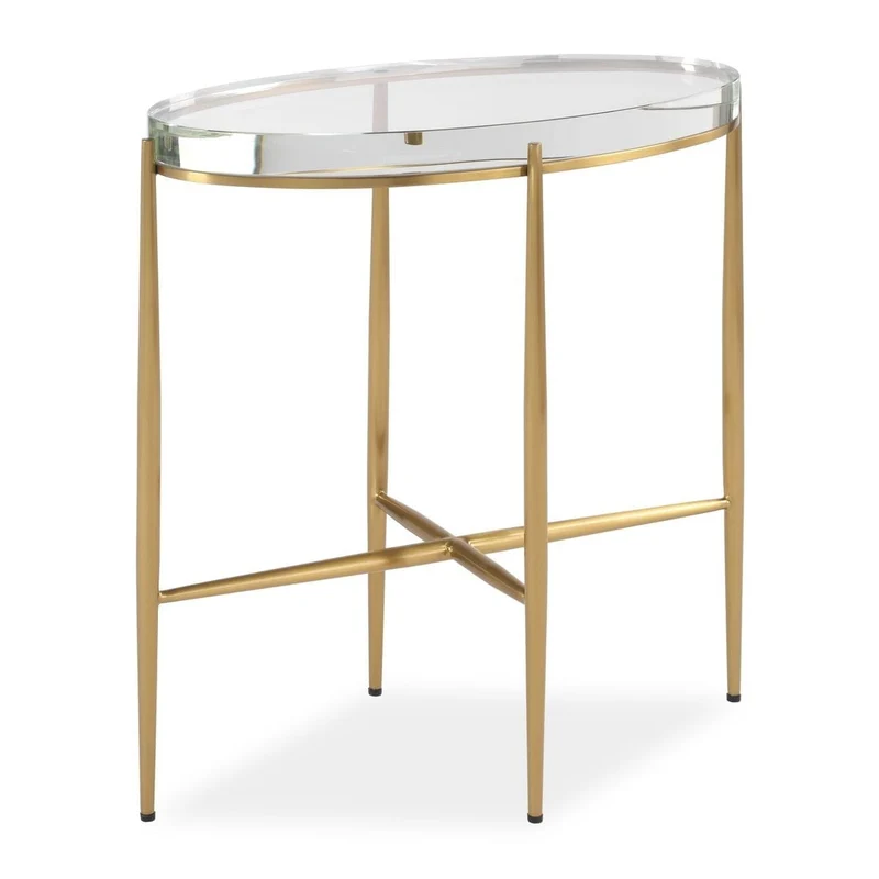 Crystal Clear Accent Table