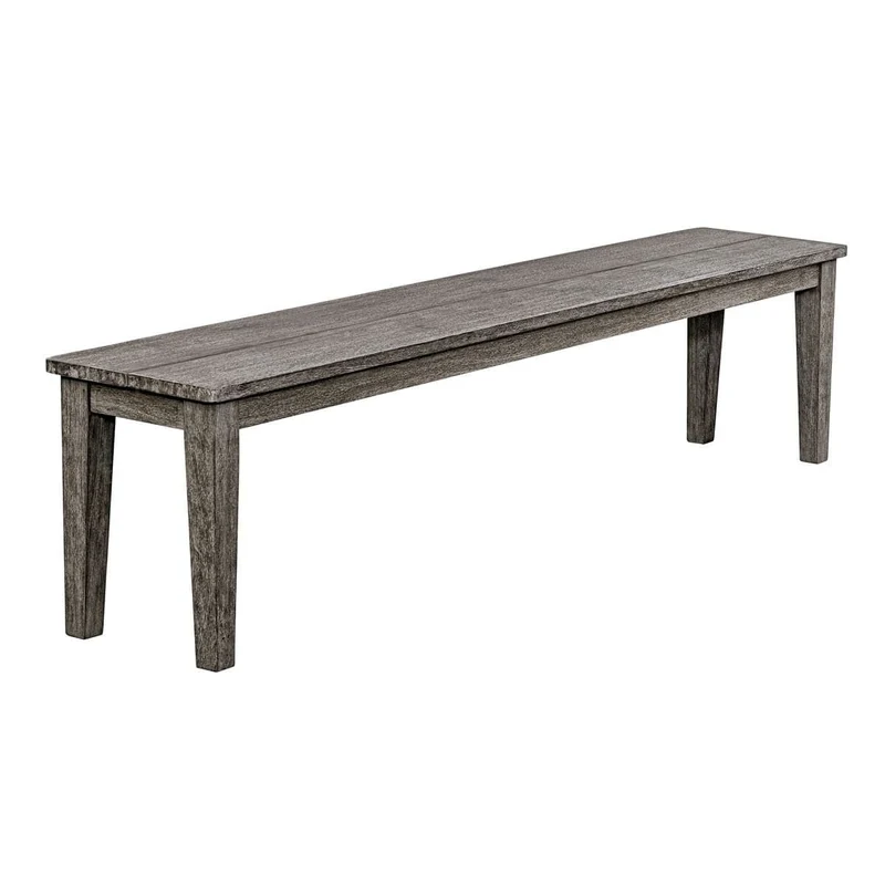 Forsyth Dark Gray Outdoor Bench