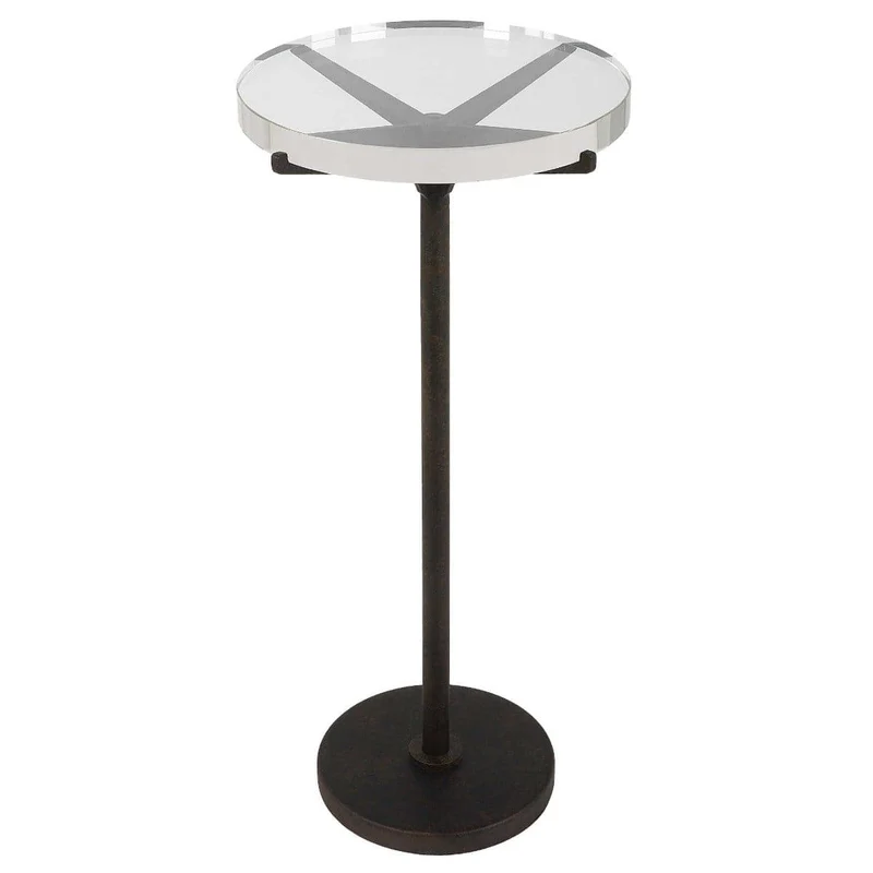 Forge Industrial Accent Table