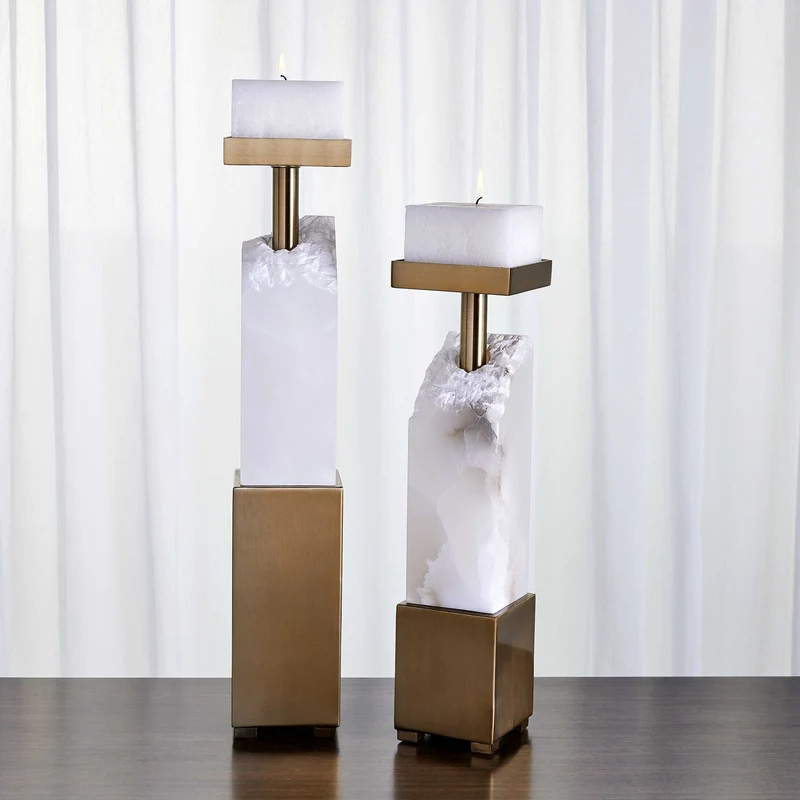 Ebena Candleholders, Set of 2