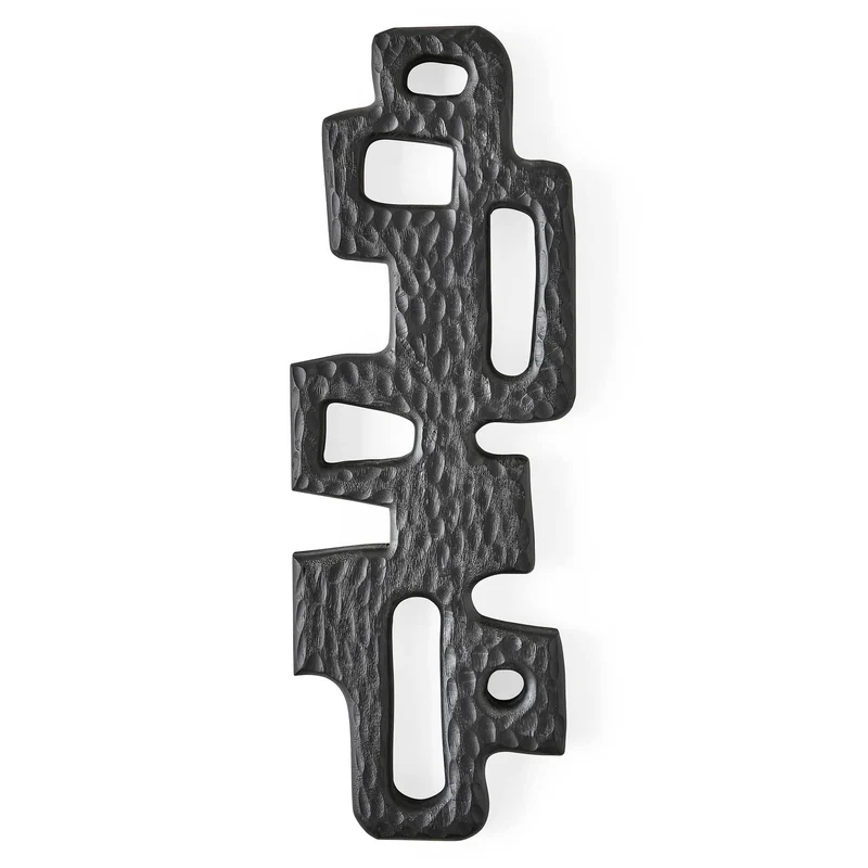 Chiseled Silhouette Wall Sculpture - Large