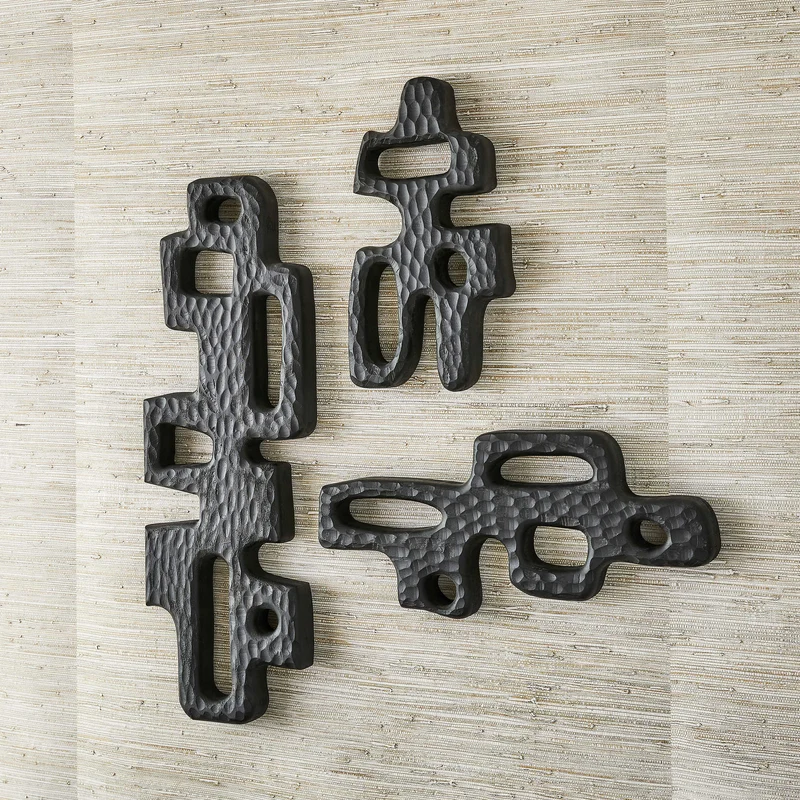 Chiseled Silhouette Wall Sculpture - Large