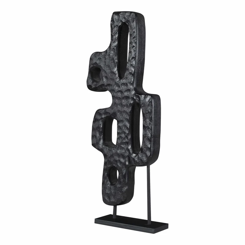 Chiseled Silhouette Sculpture - Medium