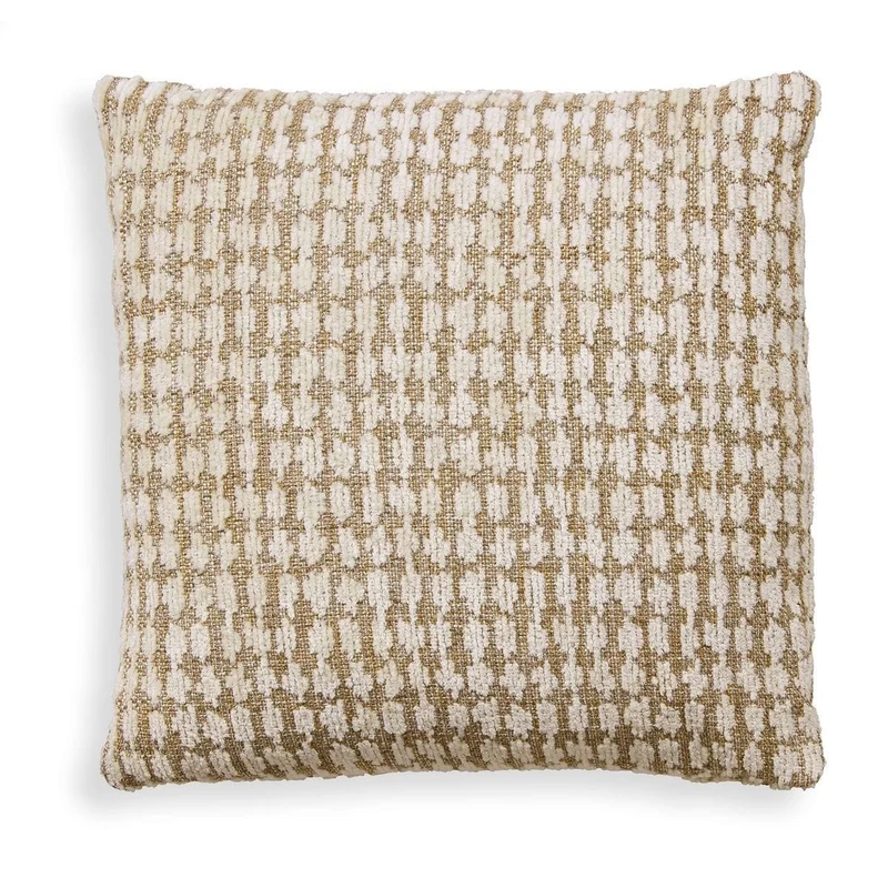 Cotton Patch Cushion in Snow