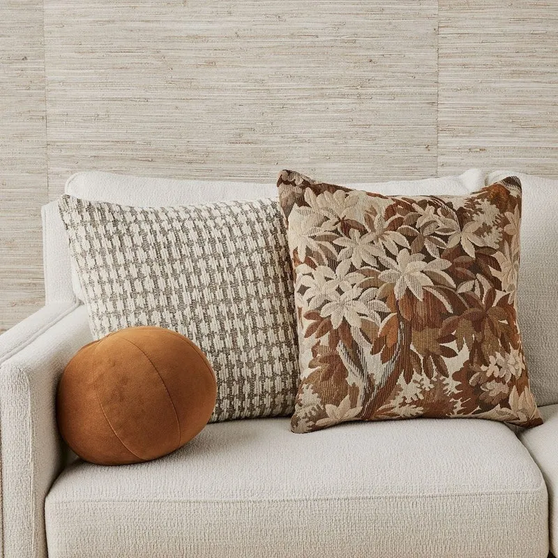 Cotton Patch Cushion in Snow