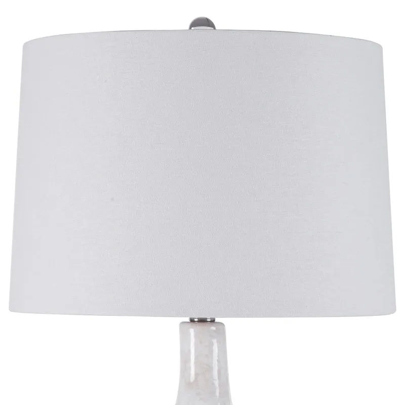 Durango Rust White Table Lamp