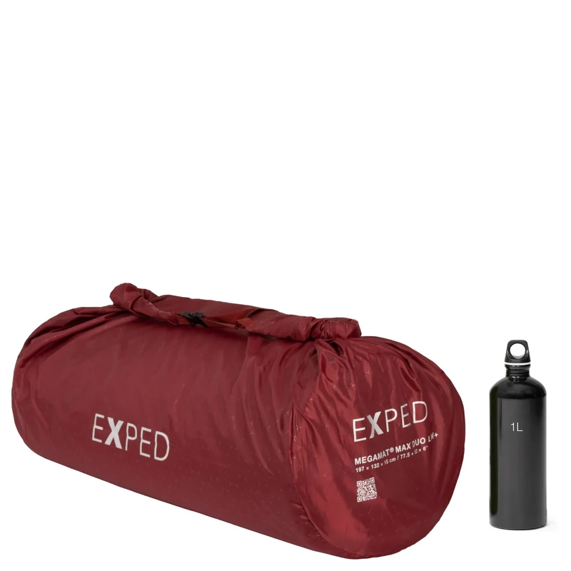 Exped Basecamp MegaMat Max Duo LW+ - Colchoneta de dormir 197 cm (burgundy)