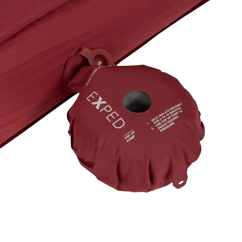 Exped Basecamp MegaMat Max Duo LW+ - Colchoneta de dormir 197 cm (burgundy)
