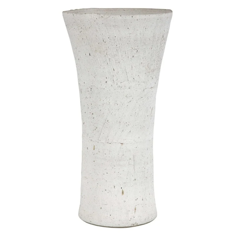 Floreana Tall White Vase