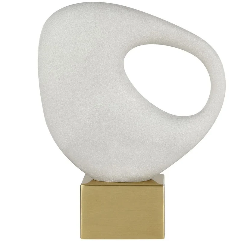 Contemporary Lounging Stone Sculpture