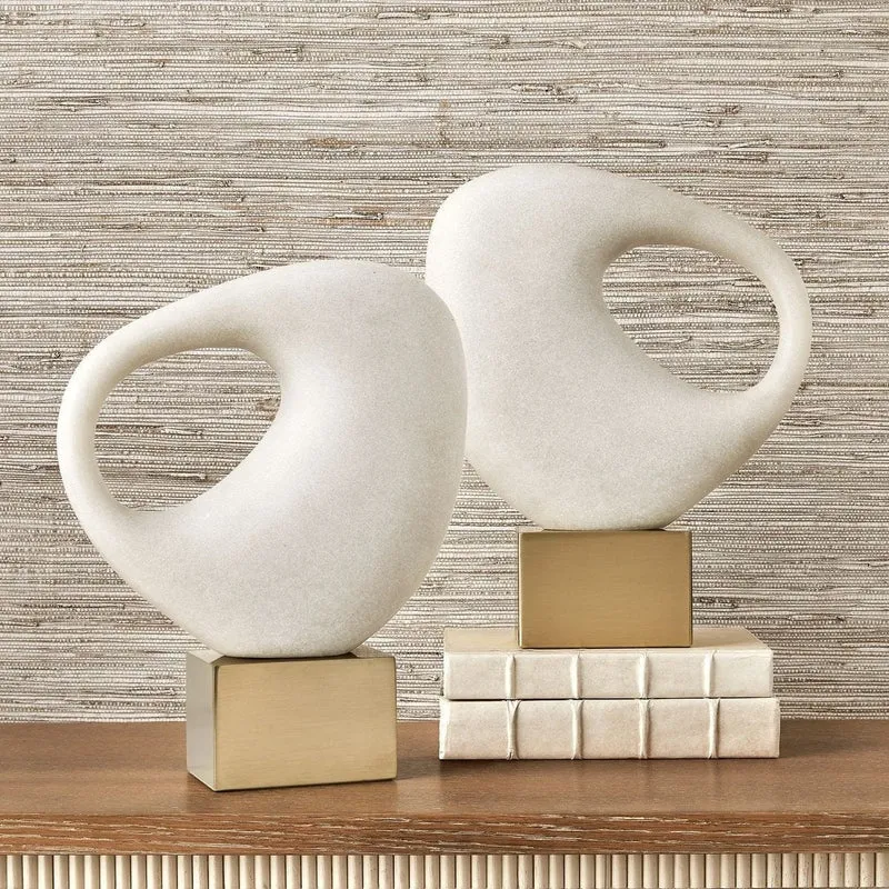 Contemporary Lounging Stone Sculpture