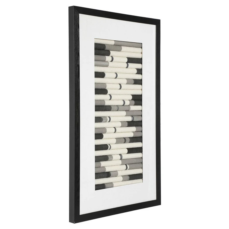 Flaxen Scroll Shadow Box