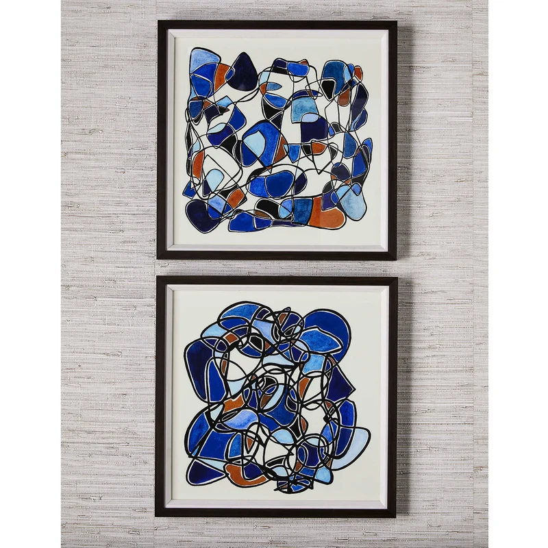 Congregation Framed Prints, S/2