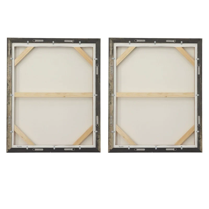 Color Theory Framed Abstract Art Set/2