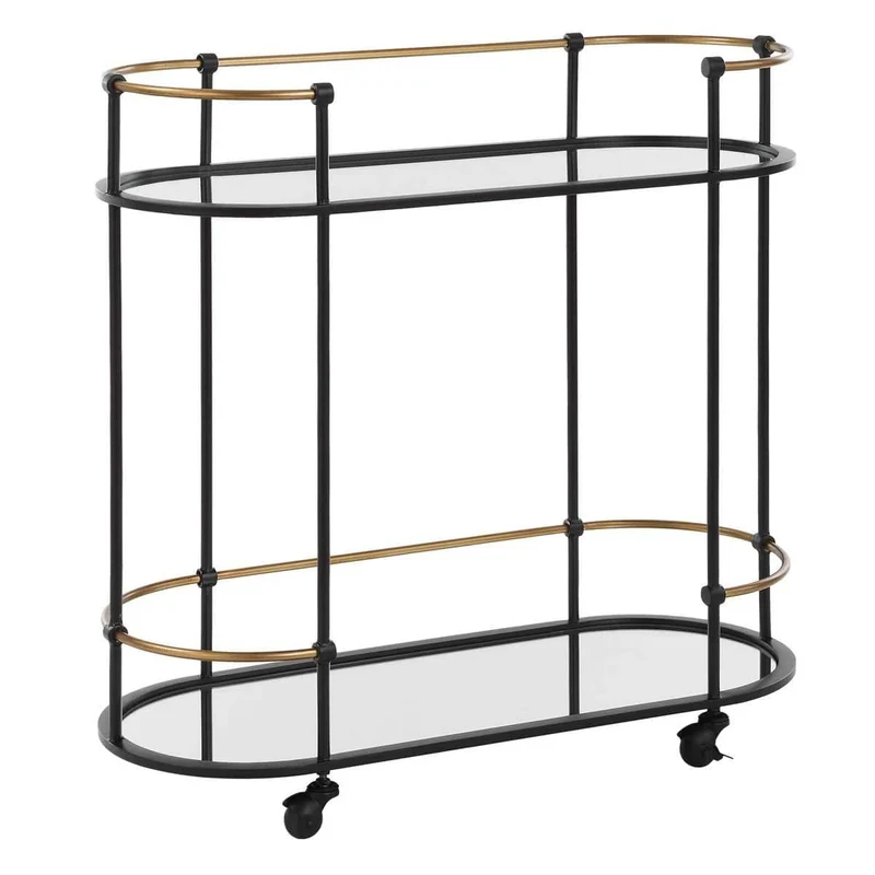 Andre Iron Bar Cart
