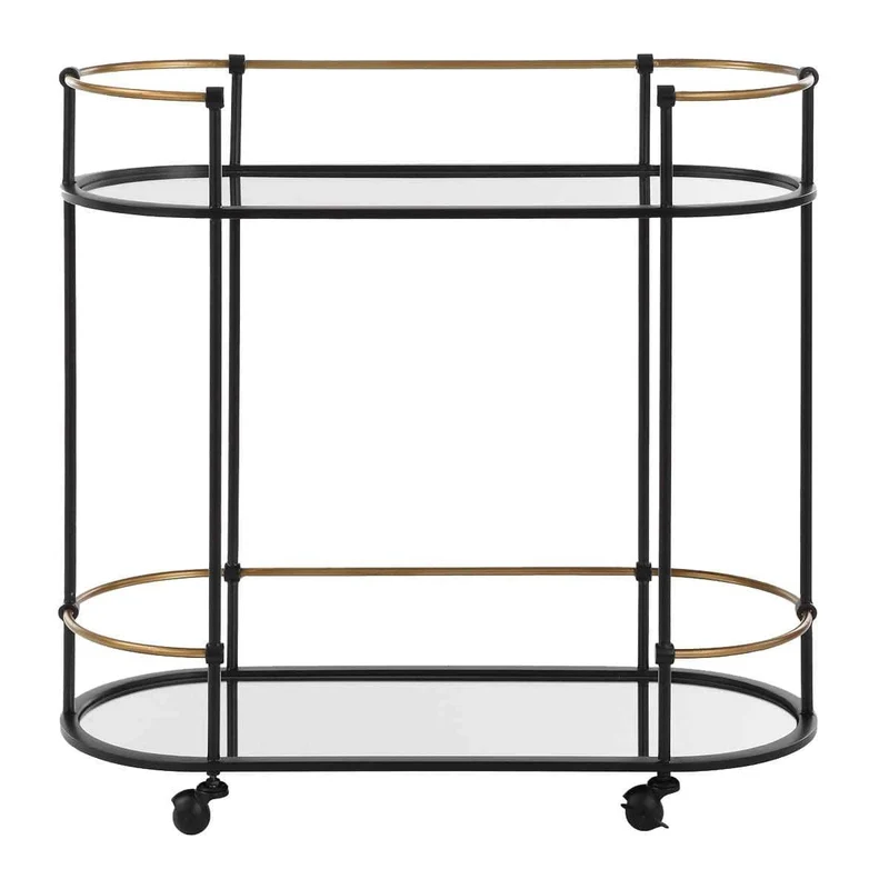 Andre Iron Bar Cart