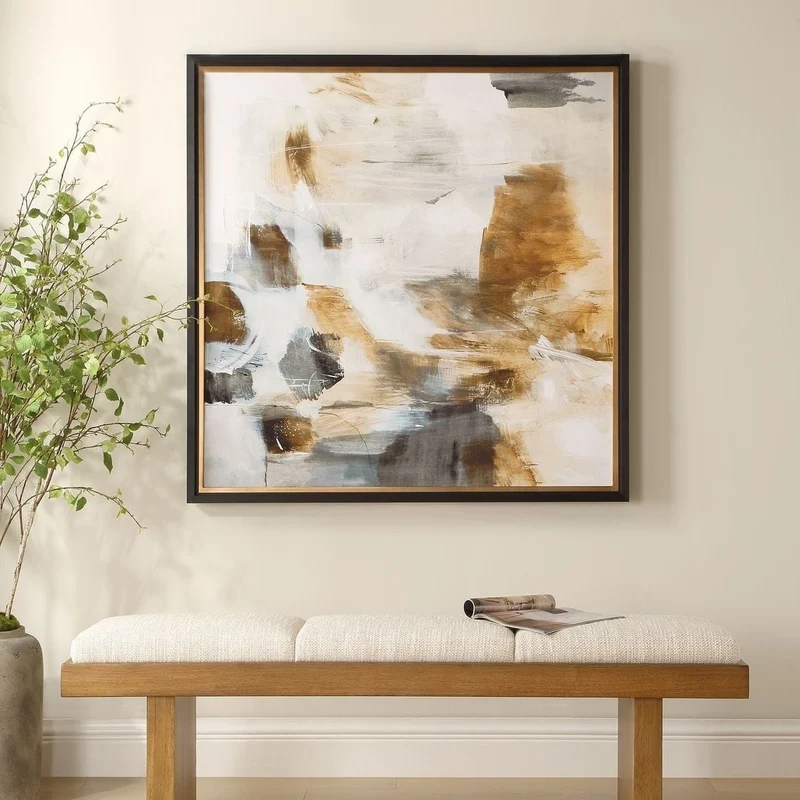 Ancient Story Framed Abstract Print