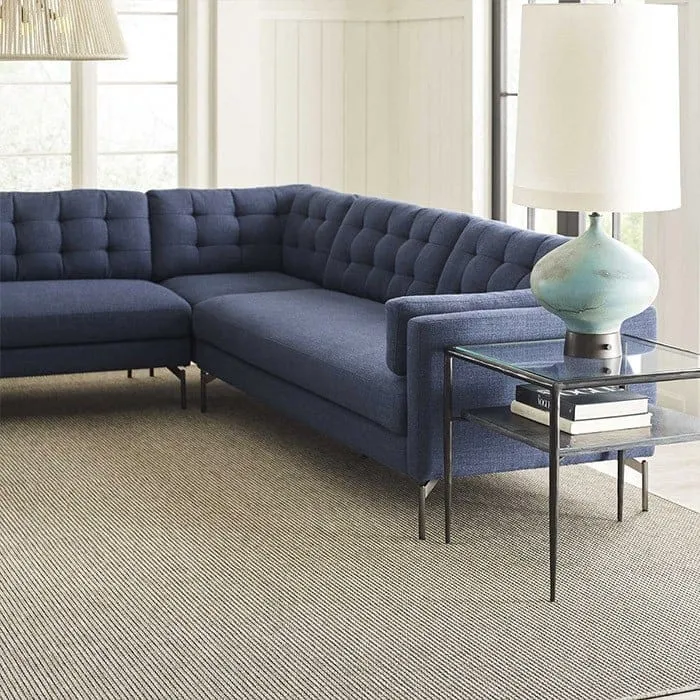 Chain Mail Rug in Sea Grey - 243 x 305cm