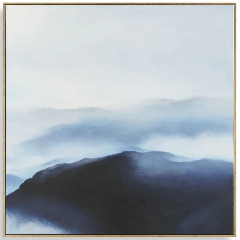 Cold Shoulder Hand Painted Landscape Art