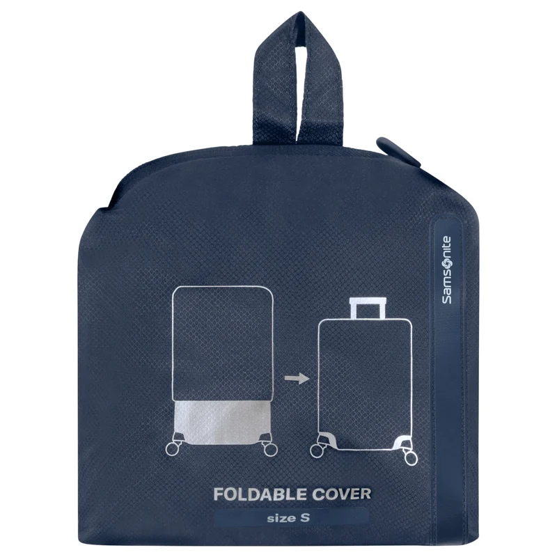 Samsonite Ta Revolution Foldable Funda protectora para maleta S - Funda para lluvia (midnight blue)