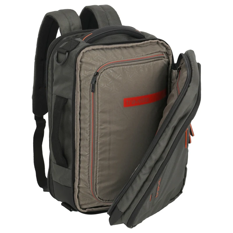 Travelite Crosslite - Bolsa de cabina/Mochila S 40 cm (oliv)