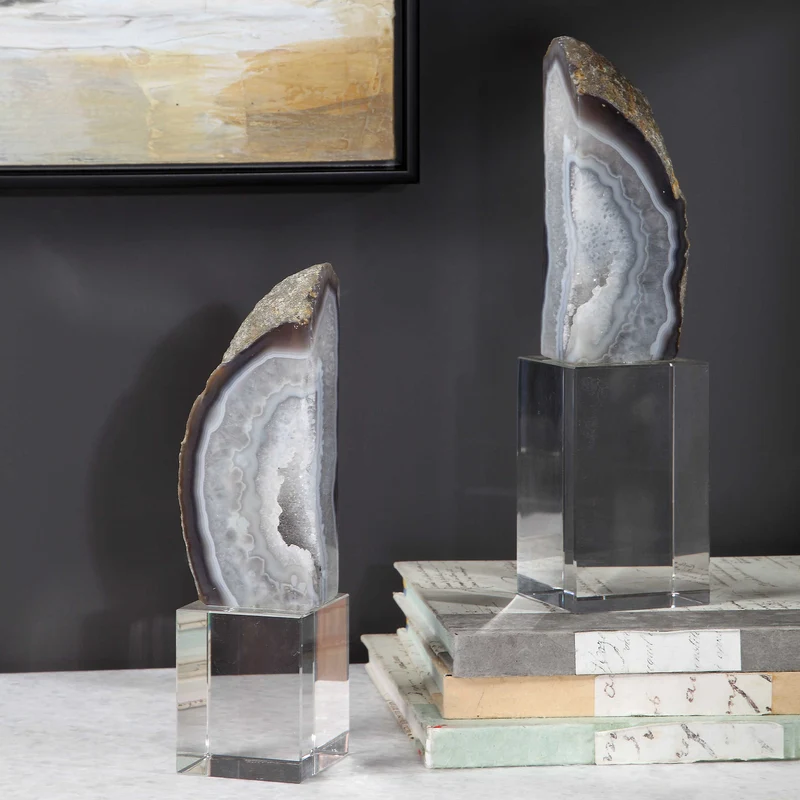 Amiya Bookends, Set of 2