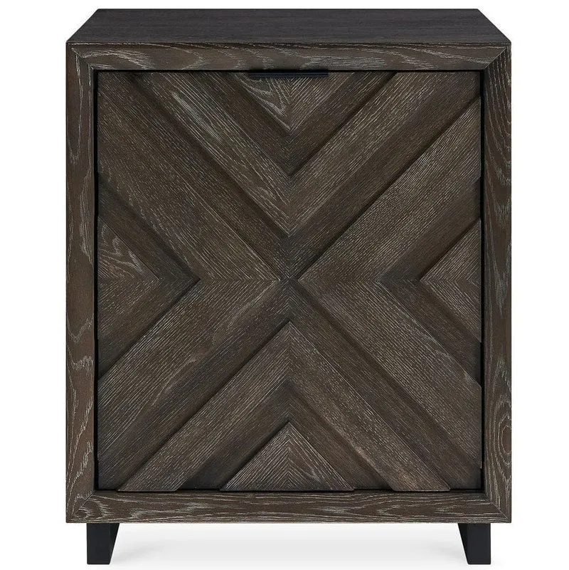 Barrett Cabinet in Dark Charcoal Oak