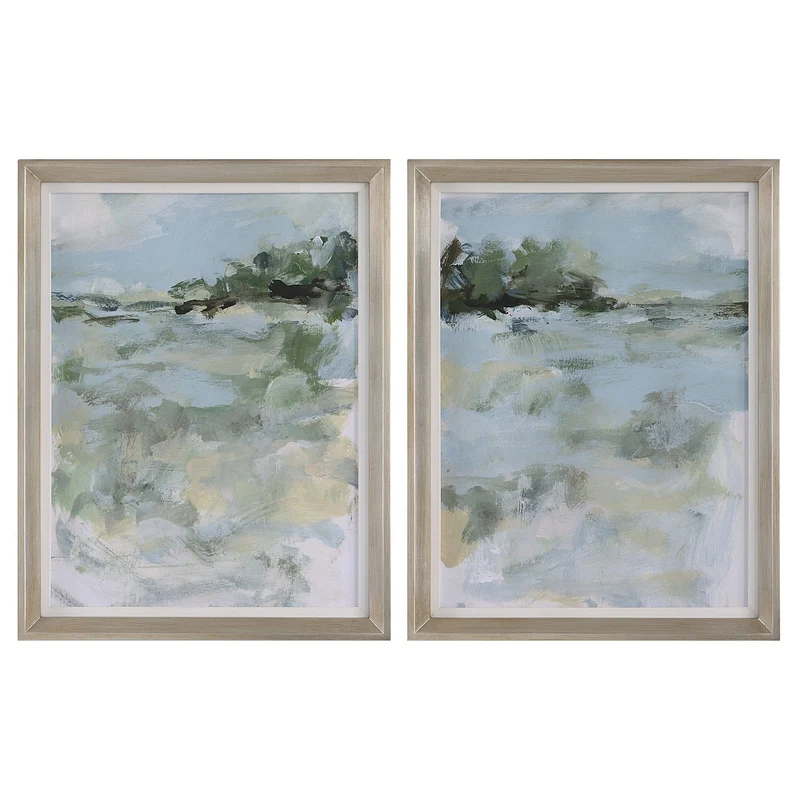 Far Away View Framed Prints, Set/2