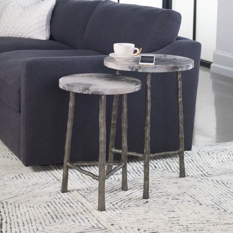 Evie Accent Tables Set of 2