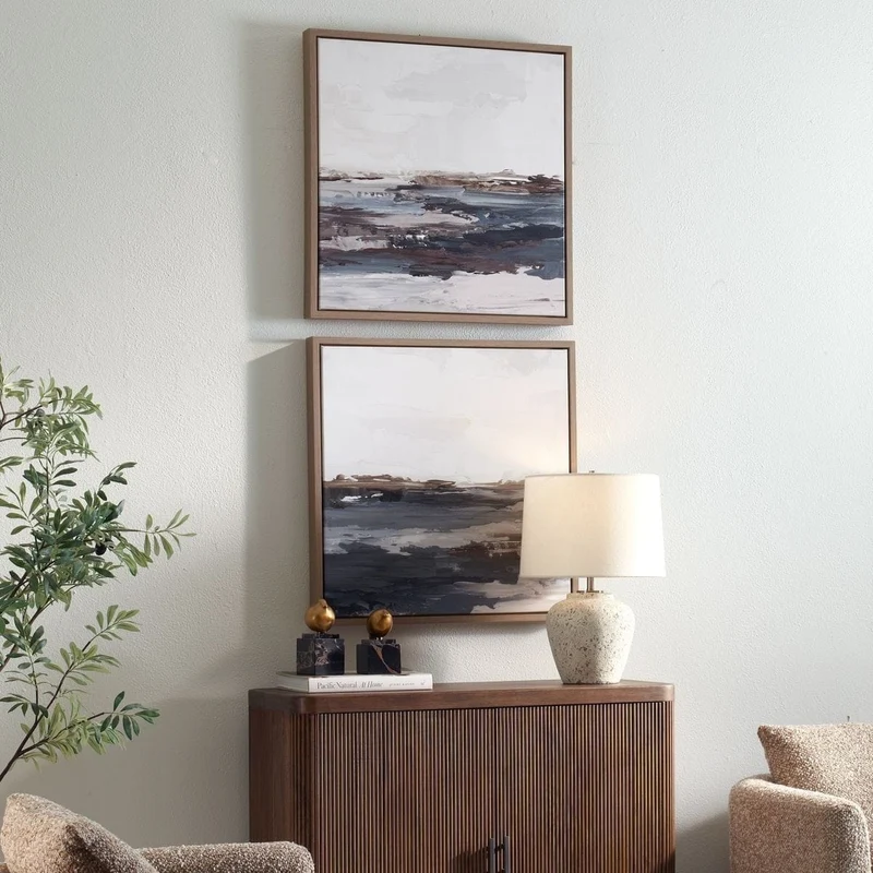 Bring Me In Framed Landscape Painting - Set of 2