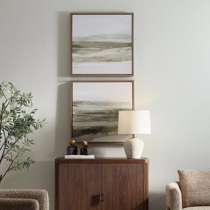 All Of A Sudden Framed Canvases - Set of 2