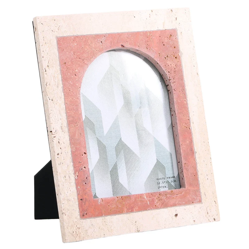 Picture Frame in Blush Marble - Large
